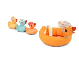 lilliputiens-4-magnetic-floating-bath-ducks-with-multicolored-22-x-14-cm