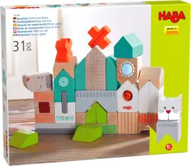 haba-dog-and-cat-wooden-building-blocks-set-toddler-animal-various-medium