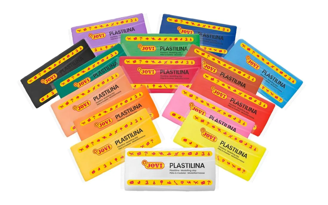 jovi-729941-modelling-clay-150-g-differentassorted-multicoloured-gr