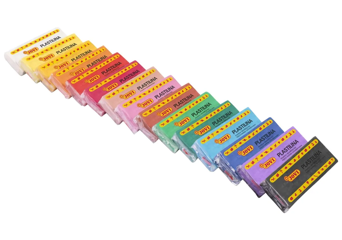 jovi-729941-modelling-clay-150-g-differentassorted-multicoloured-gr