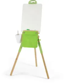 hape-portable-bamboo-easel-heightcolourful-green-compact-13-7