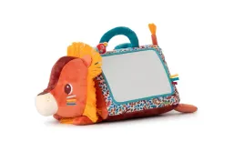 lilliputiens-jack-triangular-baby-activity-mirror-from-3-mehrfarbig-34cm