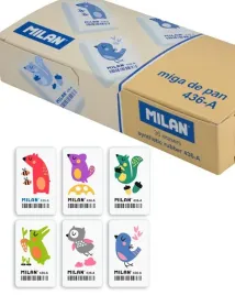 milan-box-of-36-animal-crumb-rubbersmulticoloured-3-9-x-2-3-x-0-9