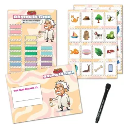 professor-gausstm-key-stage-1-printed-magnet-game-rhyming-matching