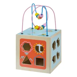 teamson-kids-preschool-5-in-1-wooden-activity-cube-multicolor-one-size