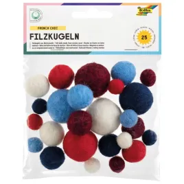 folia-5283-felt-balls-french-chic-25-made-of-100-merino-wool-assorted-in