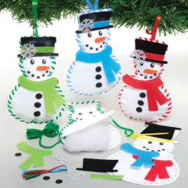 baker-ross-fe949-snowman-decoration-sewing-kits-pack-of-3-set-of-1