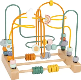 small-foot-11956-bead-maze-safari-with-three-metal-tracks-multicolored