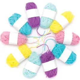baker-ross-pastel-wool-pack-of-10-craft-supplies-for-kids-assorted