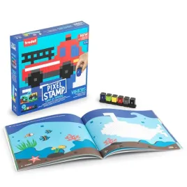 trodat-pixel-stamp-kit-vehicles-edition-6blue-11-6-inches-x-inche