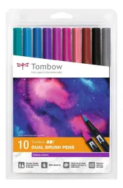 tombow-abt-dual-brush-pen-set-of-10-galaxy-colors-1-count-pack-of-10