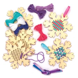 baker-ross-aw893-snowflake-wooden-crosslight-blue-dark-violet