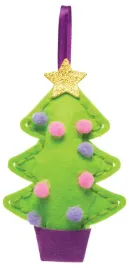 baker-ross-fe913-christmas-tree-sewing-kits-pack-purple-14cm-5-6-inch