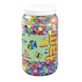 hama-10-8541-1400-maxi-beads-in-tub-pastel-mixmixed