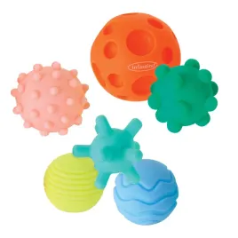 infantino-textured-multi-ball-set-sensory-toys-soft-multicolour-one-size