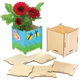 baker-ross-at883-wooden-flowerpots-pack-of-assorted-10cm-x-x-12cm