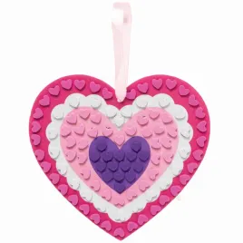 baker-ross-heart-mosaic-decoration-kits-pack-of-5-valentines-pink-4-cm