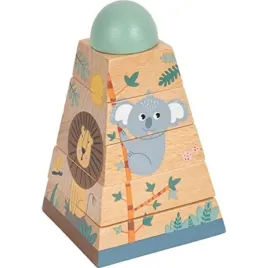 small-foot-stacking-tower-safari-motor-skills-toy-with-multicoloured