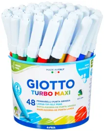 giotto-turbo-maxi-felt-tip-pens-48-large-nibmulticoloured-48-count-pack