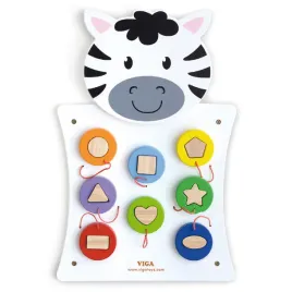 viga-toys-50681-wall-game-zebra-black-white-one-size