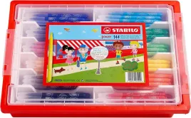 stabilo-power-medium-fibre-tip-penmulti-coloured-144-count-pac