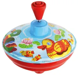 lena-tin-toys-52410-humming-top-ducks-o-14-cm-multicoloured-one-size