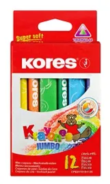 kores-krayones-wax-crayons-jumbo-size-triangular-box-of-12-assorted