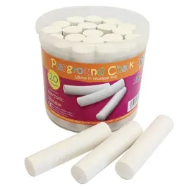bright-ideas-giant-playground-chalk-white-20-chalks-10cm-bi7984