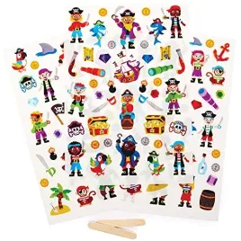 baker-ross-pirate-rub-on-transfer-stickers-pack-of-125-multicolor