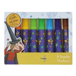 robert-frederick-set-of-8-jumbo-marker-pens-for-children-room-on-the-broom