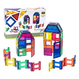 playmags-48-piece-set-now-with-stronger-magnets-multicolor-48-stuck-set