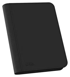 ultimate-guard-4-pocket-xenoskin-zipfolio-black-medium
