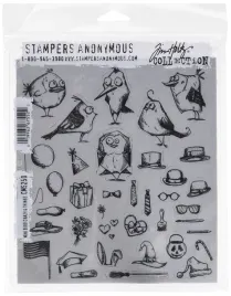 stampers-anonymous-tim-holtz-cling-stamps-multicolour-0-25x7-5x9-65-cm
