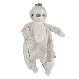 fehn-sloth-comforter-playmate-sleep-aid-stuffed-toy-grey-beige-33-cm