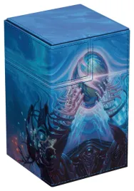 ultimate-guard-flip-n-tray-100-xenoskin-magic-the-gathering-blau