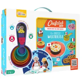 chefclub-kids-the-great-journey-of-the-world-multicoloured-35-5-cm
