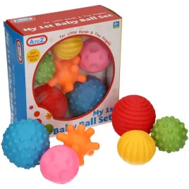 a-to-z-61017-my-first-baby-multi-textured-sensory-soft-balls-1-pack