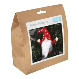 trimits-needle-felting-craft-kit-christmas-includes-roving-wool-6-x-12cm