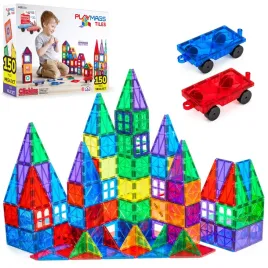 playmags-150-pcs-magnet-building-tiles-set-for-kids-multicoloured-small