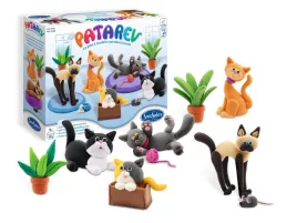 sentosphere-patarev-cats-air-drying-clay-kit-multicolour