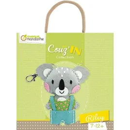 avenue-mandarine-ref-kc090c-mini-couz-in-keyring-to-sew-riley-the