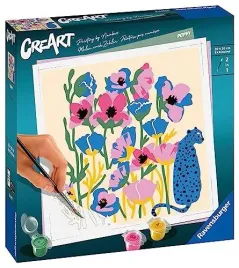 ravensburger-creart-jolane-edition-poppy-paint-by-numbers-for-adults-craft