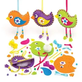 baker-ross-aw305-spring-themed-bird-sewing-kits-pack-of-3-for-kids-to