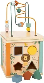 small-foot-motor-activity-cube-safari-learning-toy-for-babies-and
