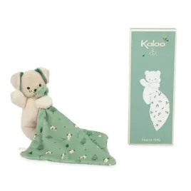kaloo-carre-douceur-green-dog-soft-toy-baby-plush-comforter-18-x
