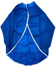 baker-ross-ev789z-long-sleeved-apron-pack-of-1-medium-wipe-clean-blue