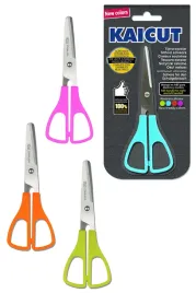 kaicut-pt-0017-blister-school-scissors-assorted-multicoloured-13-cm