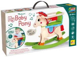 lisciani-montessori-wood-my-baby-pony-wooden-multicoloured-one-size