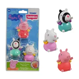 toomies-e73413-peppa-and-friends-squirters-soft-touch-squeezable-bath