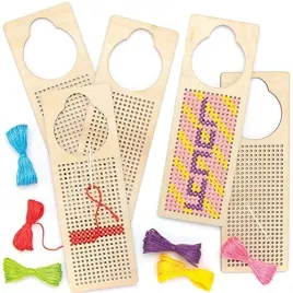 baker-ross-at810-wooden-door-hanger-cross-stitch-kits-pack-of-4-cross